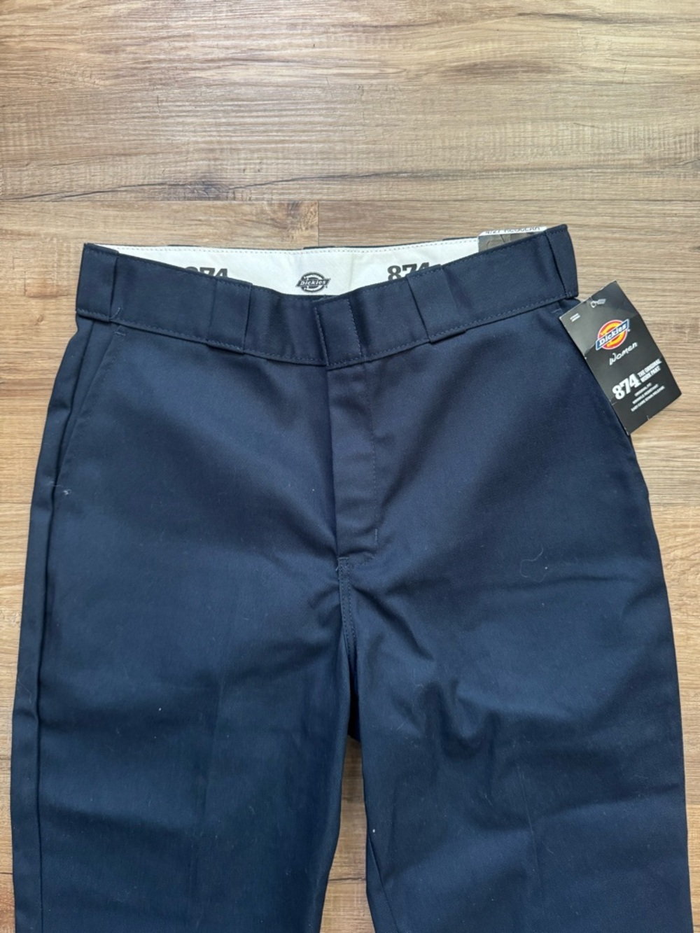 Dickies Women's Original 874 Work Pants Dark Navy 4/27 Icons original fit - Picture 4 of 5